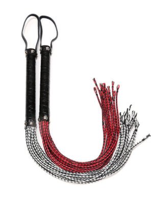 gadget antistress products men and women equipment temperament PU leather knitting whip 1PCS  funny gadgets anti stress toys