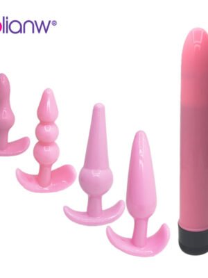 Vibrator Anal plug Sex Toys for adults Butt Plugs intimate goods for Anal Masturbation climax smooth&soft Anal sex shop